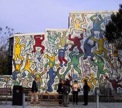 Keith Haring Mural Garden